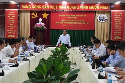 Bảo đảm tiến độ, chất lượng dự án Trung tâm Điện lực Ô Môn-Lô B