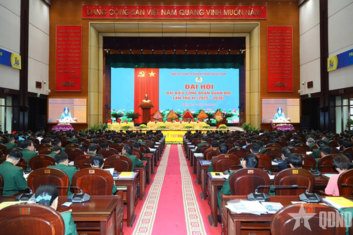 Hôm nay (31-12), khai mạc Đại hội đại biểu Công đoàn Quân đội lần thứ XI