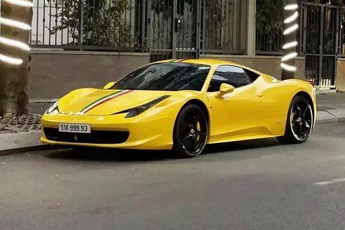 Ferrari 458 Italia 'tình cũ' Cường Đô la đeo biển số giá 335 triệu