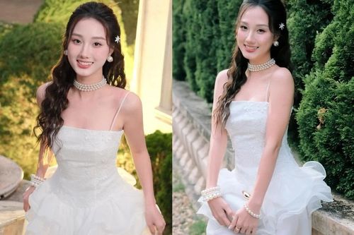 Hot girl Hoàng Khánh Ly 'gây thương nhớ' với vẻ đẹp trong trẻo như nàng thơ