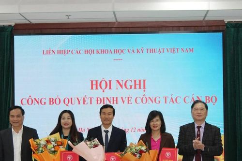 VUSTA tổ chức Hội nghị công bố các Quyết định về công tác cán bộ