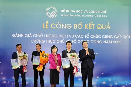 3 năm liên tiếp VNPT được công nhận là đơn vị cung cấp dịch vụ chữ ký số chất lượng tốt nhất