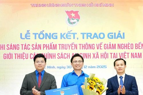 Tỉnh Đoàn Hà Tĩnh giảnh giải Nhất thi sáng tác truyền thông về giảm nghèo bền vững