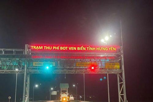 Tuyến đường bộ ven biển tỉnh Hưng Yên bắt đầu thu phí BOT