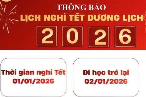 Rối bời cảnh lịch nghỉ Tết dương của học sinh 'vênh nhau'