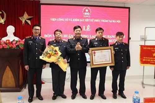 Viện phúc thẩm 1 triển khai công tác năm 2026 và đón nhận Huân chương Lao động hạng Nhất