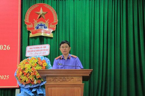 VKSND tỉnh Vĩnh Long tổ chức Hội nghị triển khai công tác năm 2026