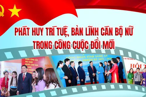 Phát huy trí tuệ, bản lĩnh cán bộ nữ trong công cuộc đổi mới