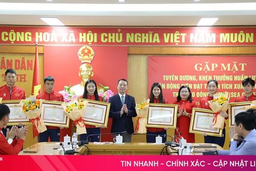 Hà Tĩnh khen thưởng HLV, VĐV đạt thành tích xuất sắc tại SEA Games 33