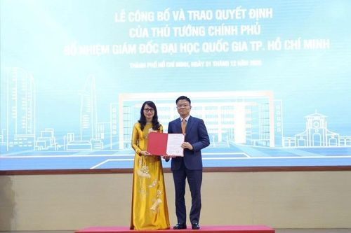 Lễ công bố quyết định bổ nhiệm Giám đốc Đại học Quốc gia Thành phố Hồ Chí Minh