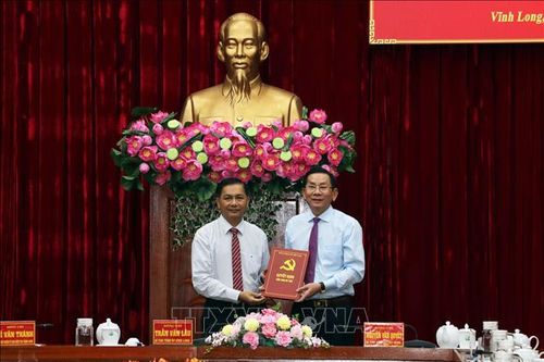 Chỉ định Chủ nhiệm Ủy ban Kiểm tra Tỉnh ủy Vĩnh Long