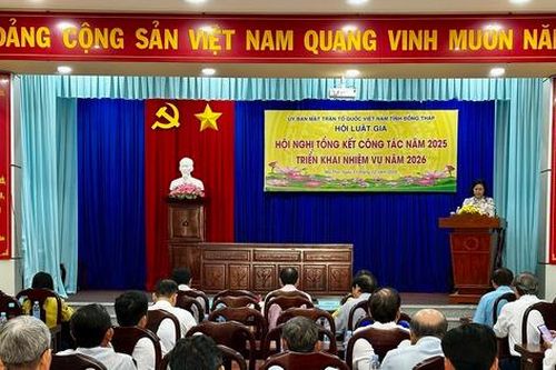 Hội Luật gia tỉnh Đồng Tháp triển khai nhiệm vụ công tác Hội năm 2026