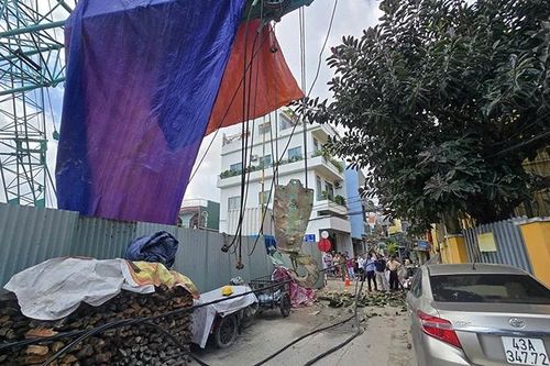 Thông tin mới vụ sập cần cẩu tại công trình dự án The One Tower ở Đà Nẵng