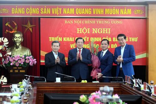 Ông Nguyễn Xuân Trường làm Phó trưởng Ban Nội chính Trung ương
