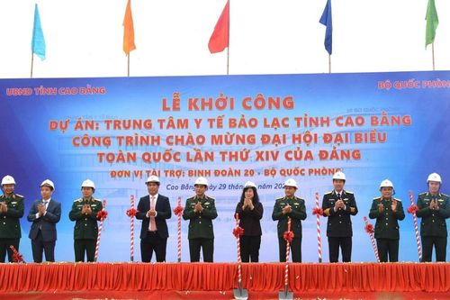 Khởi công xây dựng Trung tâm y tế trị giá 200 tỷ đồng tại Cao Bằng