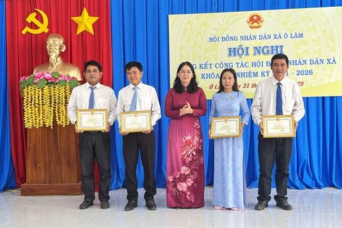 HĐND xã Ô Lâm tổng kết nhiệm kỳ 2021 - 2026