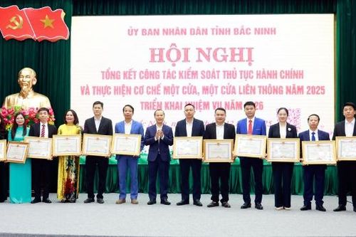 Bắc Ninh: Tổng kết công tác kiểm soát thủ tục hành chính và thực hiện cơ chế một cửa, một cửa liên thông
