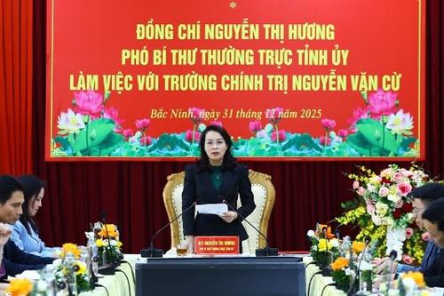 Trường Chính trị Nguyễn Văn Cừ nâng tầm vị thế, xứng đáng là trung tâm đào tạo, bồi dưỡng cán bộ, công chức của tỉnh
