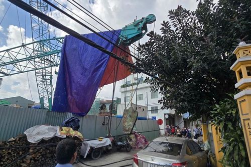 Khẩn trương khắc phục sự cố gãy cần cẩu công trình tại phường Hải Châu