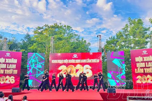 Hứa hẹn chương trình nghệ thuật sôi động trong đêm khai mạc Hội xuân Him Lam lần thứ III