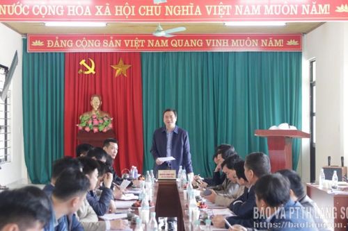 Chủ tịch UBND tỉnh kiểm tra tháo gỡ khó khăn việc thực hiện Dự án Thủy điện Tràng Định 2