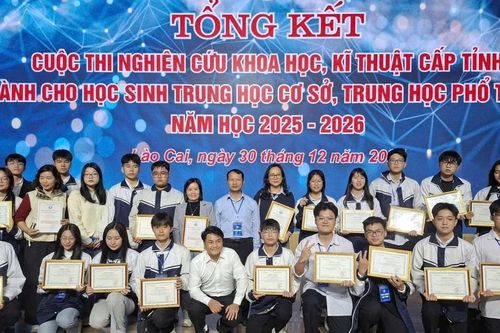 Trường THPT Chuyên Nguyễn Tất Thành đạt 10/10 giải tại cuộc thi Khoa học, kỹ thuật cấp tỉnh năm 2025