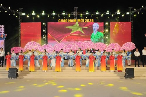 Tưng bừng chương trình nghệ thuật chào năm mới 2026