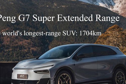XPeng G7: Mẫu SUV hybrid sở hữu phạm vi hoạt động hơn 1.100 km và sạc siêu nhanh 10 phút