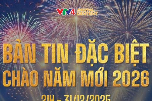 VTV4 ra mắt Bản tin đặc biệt Chào năm mới 2026: Kết nối cộng đồng người Việt toàn cầu