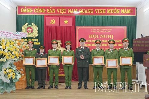 Công an xã Lâm Thao triển khai nhiệm vụ năm 2026