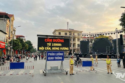 Thái Nguyên: Phân luồng giao thông đêm Countdown chào năm mới 2026