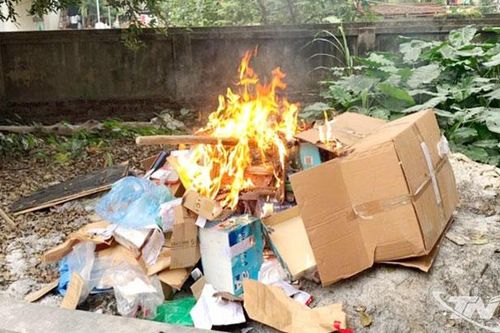 Tiêu hủy 85 vật chứng, tài liệu, đồ vật của 15 vụ án đình chỉ điều tra