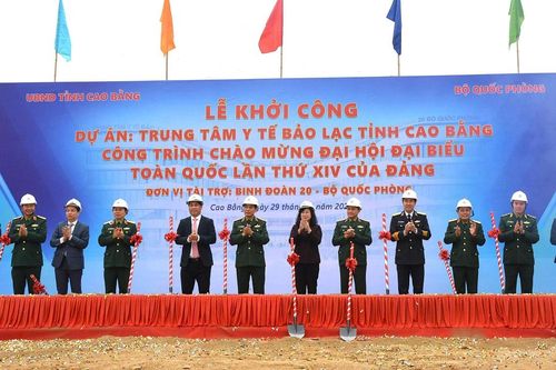 Cao Bằng: Khởi công Dự án Trung tâm Y tế Bảo Lạc