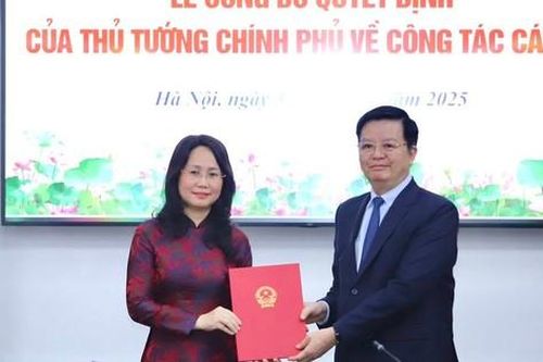 Bà Lâm Thị Phương Thanh giữ chức Thứ trưởng Thường trực Bộ Văn hóa, Thể thao và Du lịch