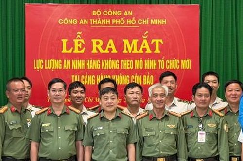 Công an TPHCM triển khai lực lượng An ninh hàng không theo mô hình tổ chức mới