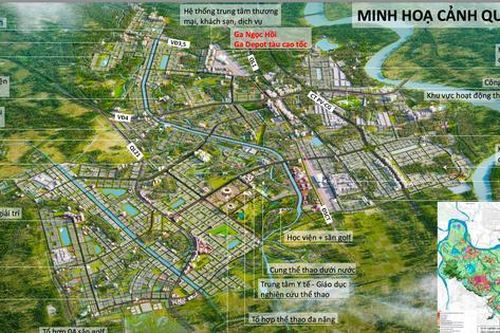 Hà Nội: Công bố Quy hoạch phân khu đô thị thể thao Olympic