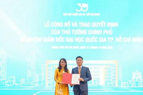 Đại học Quốc gia TP Hồ Chí Minh có tân Giám đốc