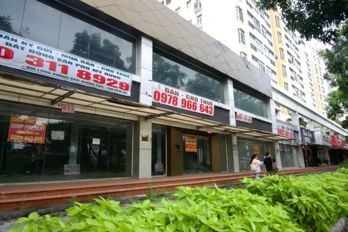 Shophouse 'khu nhà giàu' TP.HCM chật vật tìm khách thuê