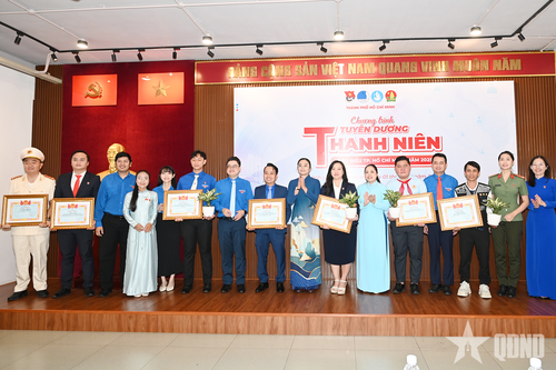 Thành đoàn TP Hồ Chí Minh tuyên dương 7 gương thanh niên tiêu biểu