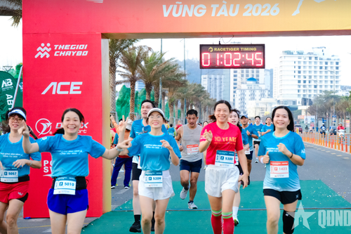 TP Hồ Chí Minh: Sôi nổi giải chạy 'Khơi sóng bình minh – Vũng Tàu 2026'