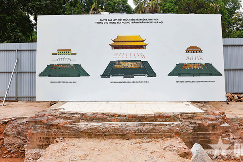 Căn cứ quan trọng để phục dựng điện Kính Thiên