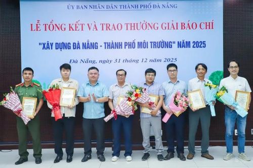 14 tác phẩm đoạt Giải báo chí Xây dựng Đà Nẵng - Thành phố môi trường