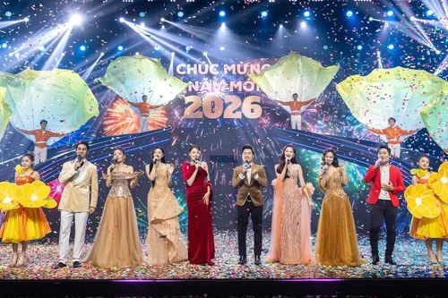 Bữa tiệc âm nhạc, thời trang đa sắc 'Chào năm mới 2026'