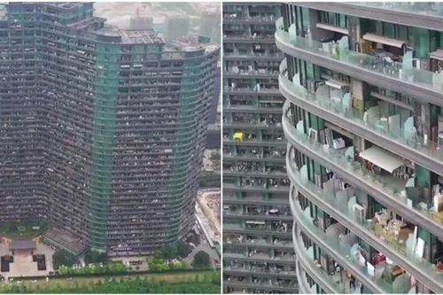 Bên trong siêu chung cư 20.000 người đông đến 'nghẹt thở'
