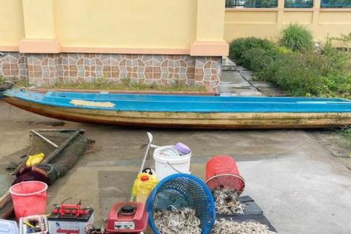 Liên tiếp xử lý các vụ dùng kích điện khai thác thủy sản trái phép