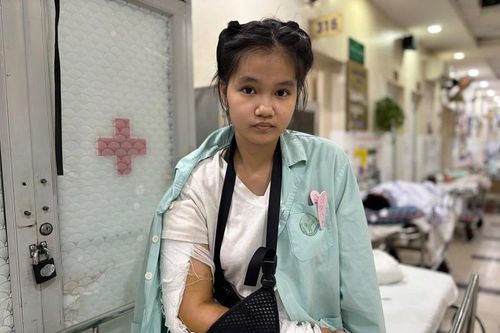 Chồng liệt nửa người, con gái bệnh tim lại tai nạn, mẹ nghèo mong được giúp đỡ