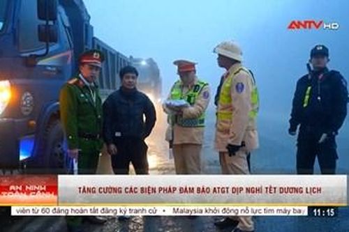 Tăng cường các biện pháp đảm bảo an toàn giao thông dịp nghỉ Tết Dương lịch