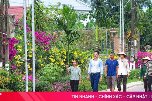 Khu dân cư mẫu, điểm sáng trong xây dựng nông thôn mới ở Hà Tĩnh