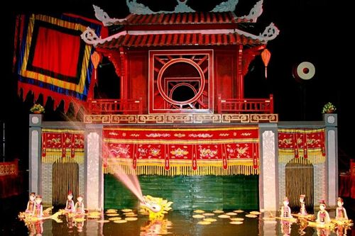 Rộn vang tiếng trống hội, gọi Xuân về miền quê rối nước Nguyên Xá