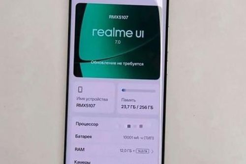 Realme sắp 'chơi lớn' với smartphone pin 10.000 mAh, cấu hình ấn tượng
